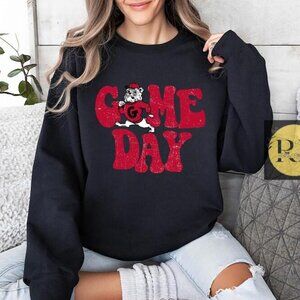 Georgia Bulldogs Game Day T Cozy Casual Streetwear Pullover Sweatshirt shirt